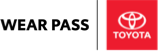 Toyota warranty coverage supplementary wear pass logo en l